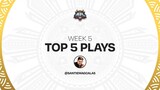 Top 5 Plays of Week 5 | MPL-PH S11