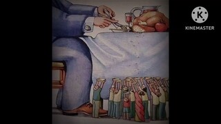 Picture with deep meaning of today's society