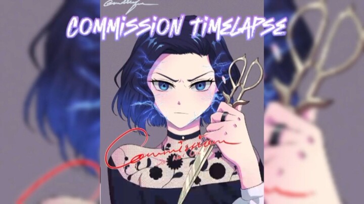 [TIMELAPSE] COMMISSION ART