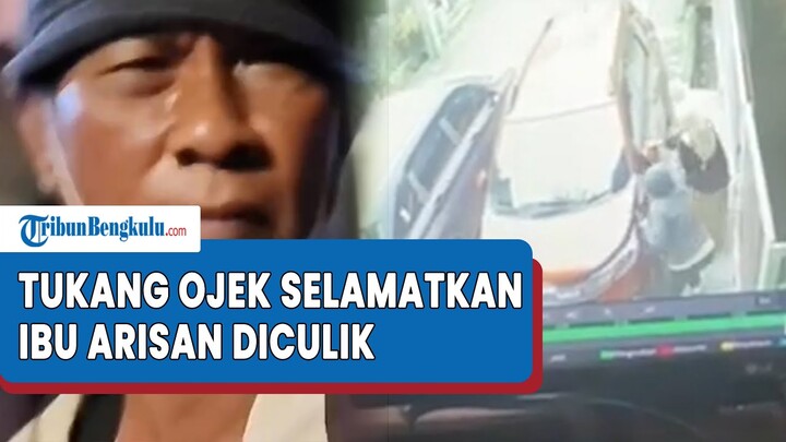 Pengakuan Tukang Ojek Selamatkan Ibu Arisan Diculik Pria Bersenjata, Motifnya TERUNGKAP