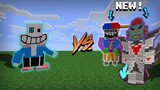 New Saness vs New Help! Fresh Sans| Minecraft | (Who is the best rapper ? Saness or Help_Tale Sans?)