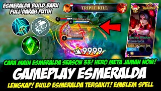 ESMERALDA ITEM BARU = FULL DARAH PUTIH❗CARA MAIN ESMERALDA TERBARU❗BUILD ESMERALDA TERSAKIT 2024