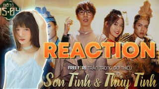 [FREE FIRE REACTION] Cảm Xúc Của Linh Khi Xem Free Fire Sơn Tinh Thuỷ Tinh 2020 hế hế =))))