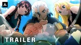 Dr. Stone: New World - Official Teaser Trailer | AnimeStan
