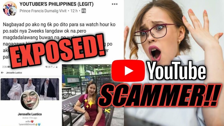 WARNING: YOUTUBE SCAMMERS‼️