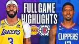 LAKERS vs CLIPPERS | NBA FULL GAME HIGHLIGHTS | November 9, 2022 | Lakers vs Clippers NBA 2K23