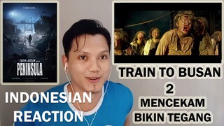 TRAIN TO BUSAN 2 PENINSULA (2020) | TEASER TRAILER | INDONESIAN REACTION | ZOMBIE ACTION MOVIE