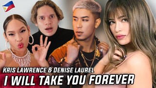 I LOVE THEM 😍 Waleska & Efra react to I Will Take You Forever - Kris Lawrence ft. Denise Laurel