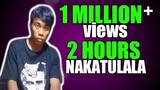 1 million views nakatulala lang ng 2 hours| GINAYA PERO DI KINAYA