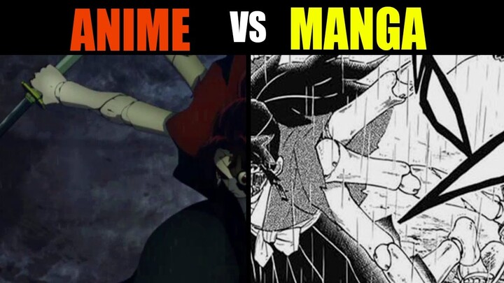 Tanjiro's New Injury! Demon Slayer The Swordsmith Village Ep 2 MANGA VS ANIME Comparison + Breakdown