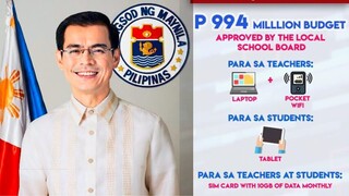 Mayor Isko Moreno - Free Laptops and Tablets para sa mga guro at estudyante. #MayorIsko #FreeWifi