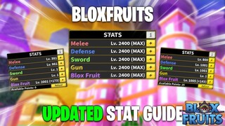 The Best Stat Build Guide on Blox Fruits Update 18