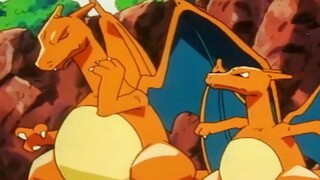 Charizard [Elf Pokémon] Xiaozhi sangat kecil, dibandingkan dengan yang liar, bahkan lebih lemah