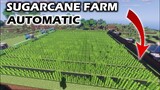 How to make Automatic Sugarcane Farm in Minecraft 1.18