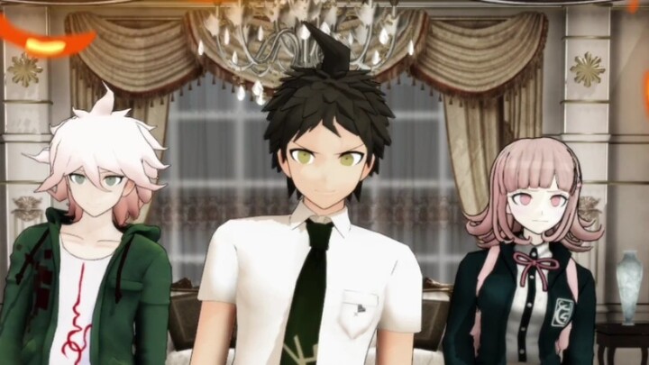 [ดันกันรอนปะ: ขอให้มีความสุข ฮะวอคMMD] Fire Power Danganronpa