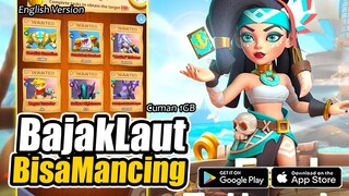 Game Baru Bajak Laut Cari Kru, Ngebajak Orang Dan Bisa Mancing cari Item Android Royal Pirates Idle