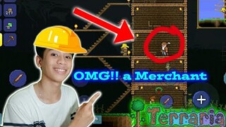 TERRARIA I BUILD  NPC HOUSE THE MERCHANT HAS ARRIVED: Terraria NPC