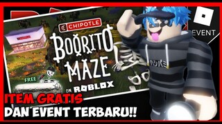 [🏆EVENT ] Chipotle Boorito Maze & HALLOWEEN ROBLOX EVENT !! (ROBLOX INDONESIA)