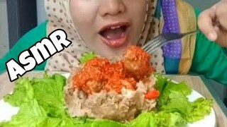 ASMR BAKSO BERANAK MANDI CABE | MEATBALL