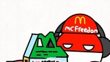 Adult Happy meal💀 (Countryball meme)