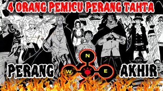 TAK MASUK AKAL !! 4 Orang ini "Penyebab PER4NG TAHTA" Dan Kehancuran Ternryuubito ( One Piece )