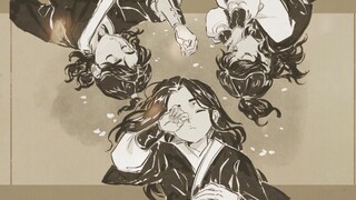 [Fire Phoenix Spreads Across the Country/Group Portrait Handwritten] Blowing Out the Small Mountain 