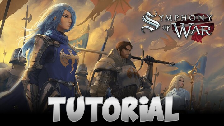 Symphony of War TUTORIAL | Tactical Story Rich Fantasy RPG Gameplay | No Commentary