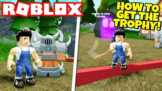 EASIEST WAY TO GET THE ALPHA PVP TROPHY! Roblox Islands