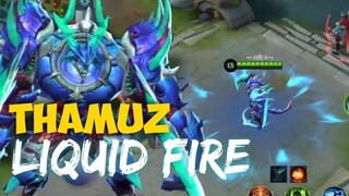 THAMUZ LIQUID FIRE ELITE SKIN | MOBILE LEGENDS