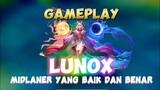 GAMEPLAY LUNOX MIDLANER YANG BAIK DAN BENAR 🙌✍️ #contentcreatormlbb #wiamungtzy #lunoxgameplay