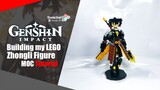 LEGO Genshin Impact Zhongli Figure MOC Tutorial | Somchai Ud