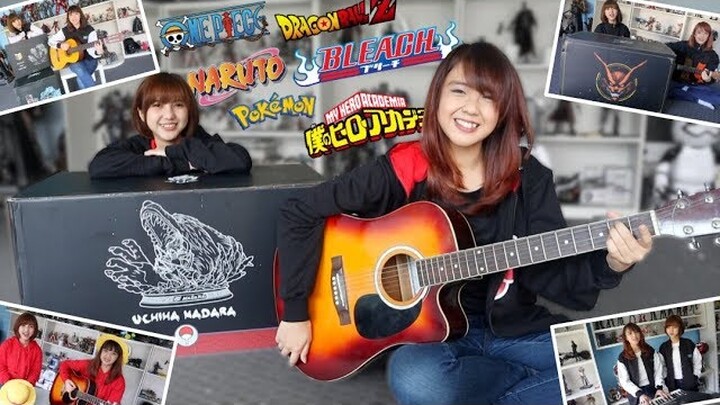 Kompilasi Cover Opening Anime Naruto x One Piece x Boku no Hero Academia x Dragon Ball