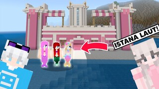 Aku & @AKUDAP Membuat Istana Diatas Laut! SERU BANGET! - Minecraft Survival