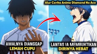 Awalnya dikira pemain lemah, ternyata ia pemain hebat - Alur Cerita Anime Olahraga Baseball