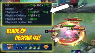 BEST BUILD FANNY FOR ONE SHOT! 🔥 (MLBB)