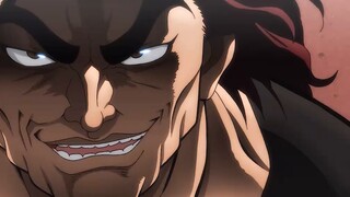 The old man easily killed his opponent with just one move of his finger-flicking magic! Baki challen
