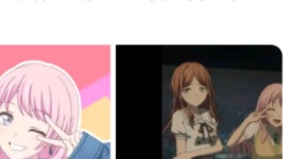 Why is it that one Ain is as beautiful as a fairy and the other is as sweet as a candy when doing th