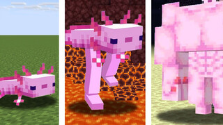 [Game]Axolotl Bisa Ditingkatkan Jadi Garda Bentuk Manusia di Minecraft