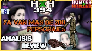 HUNTER X HUNTER manga 394 / mas personajes / review, analisis y predicciones 395