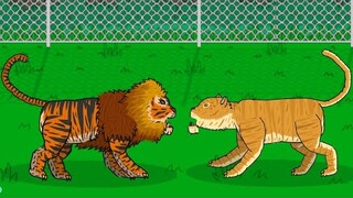 LIGER VS TIGON ANIMATION