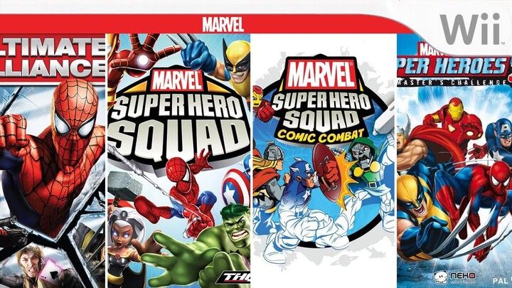 Marvel Superheroes Games for Wii