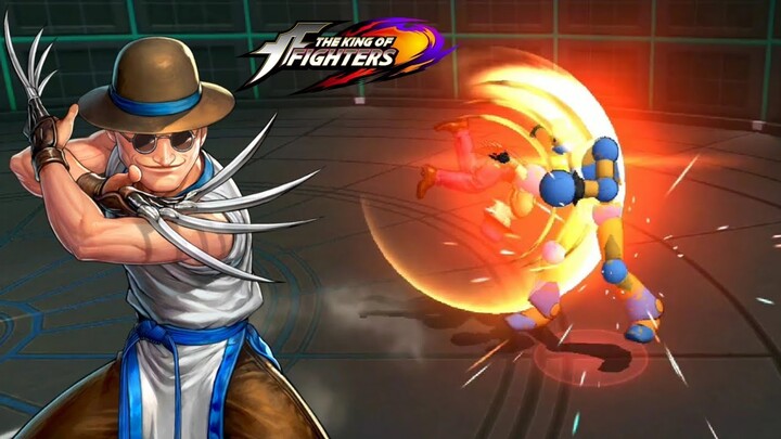 The King of Fighters ALL STAR: Choi Bounge skills preview