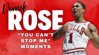 Derrick Rose: NBA “You Can't Stop Me” Moments (Must Watch!) 🔥