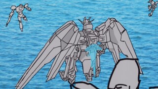 [Homemade animation] I was a little nervous when I drove a Gundam for the first time