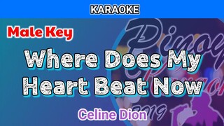 Where Does My Heart Beat Now by Celine Dion (Karaoke : Male Key)