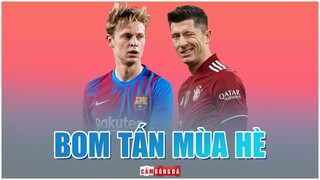 Frenkie de Jong đến MU, Lewandowski gia nhập Barca và những THƯƠNG VỤ BÙNG NỔ TTCN hè 2022