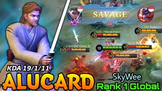 SAVAGE!! Alucard Obi Wan Kenobi New Skin Star Wars x MLBB - Top 1 Global Alucard by SkyWee - MLBB