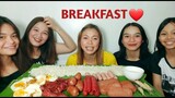 BREAKFAST MUKBANG WITH MY COUSINS❤