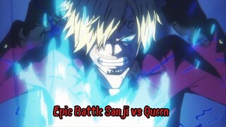 Epic Battle sayap kiri Senco Sanji vs Queen | AMV versinya