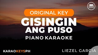 Gisingin Ang Puso - Liezel Garcia (Piano Karaoke)